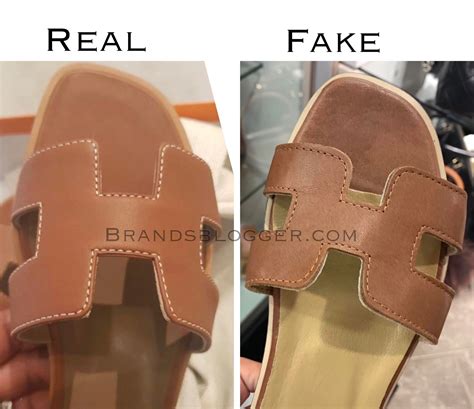 spot fake hermes sandals|hermes oran sandals knock off.